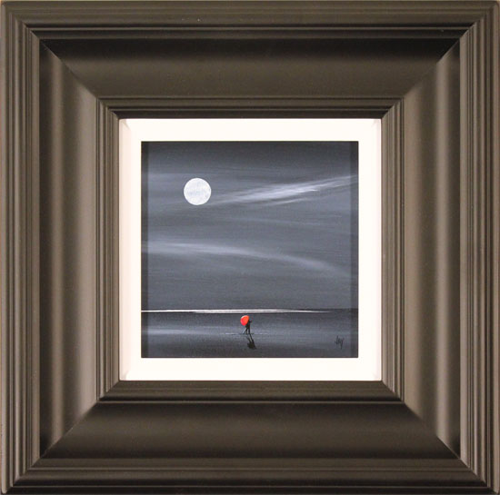 Jay Nottingham, Original oil painting on panel, Moonlight Kiss, click to enlarge