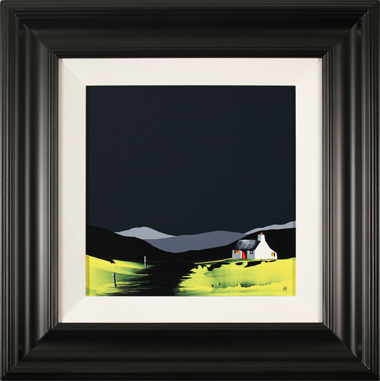 Jay Nottingham, Original oil painting on panel, Harvest Cottage, click to enlarge