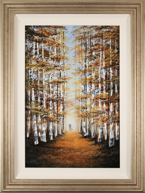 Jay Nottingham, Original oil painting on panel, Autumn Canopy 