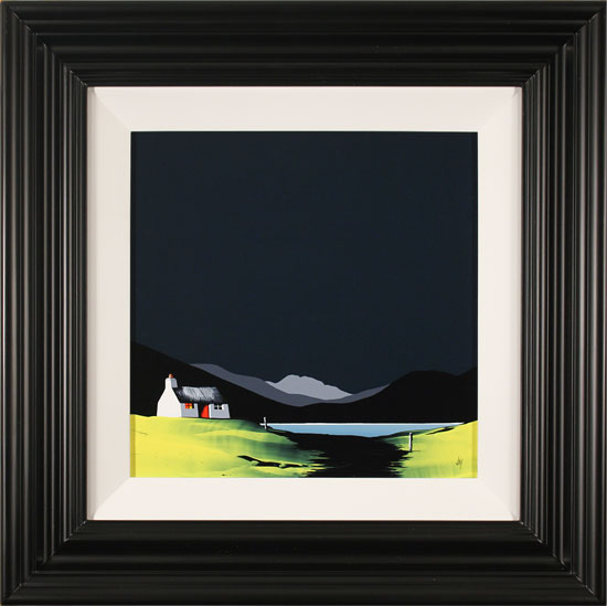 Jay Nottingham, Original oil painting on panel, Spider Web Cottage, click to enlarge