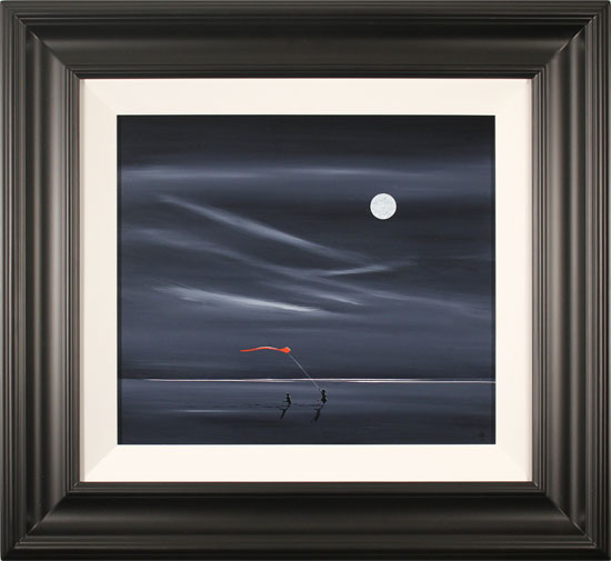 Jay Nottingham, Original oil painting on panel, Midnight Kite, click to enlarge