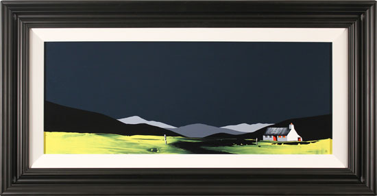 Jay Nottingham, Original oil painting on panel, Nestling Cottage, click to enlarge