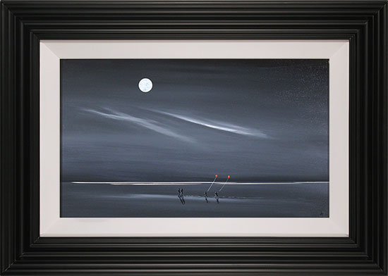 Jay Nottingham, Original oil painting on panel, Two Red Balloons, click to enlarge