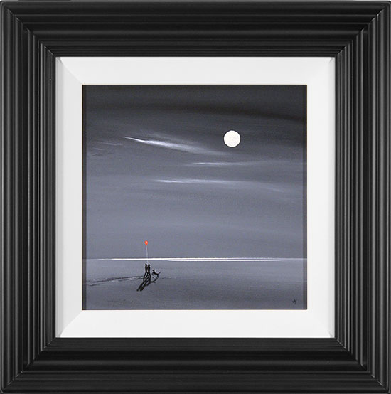 Jay Nottingham, Original oil painting on panel, Moonlight Memories, click to enlarge