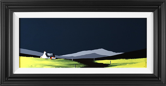 Jay Nottingham, Original oil painting on panel, Paths End Cottage, click to enlarge