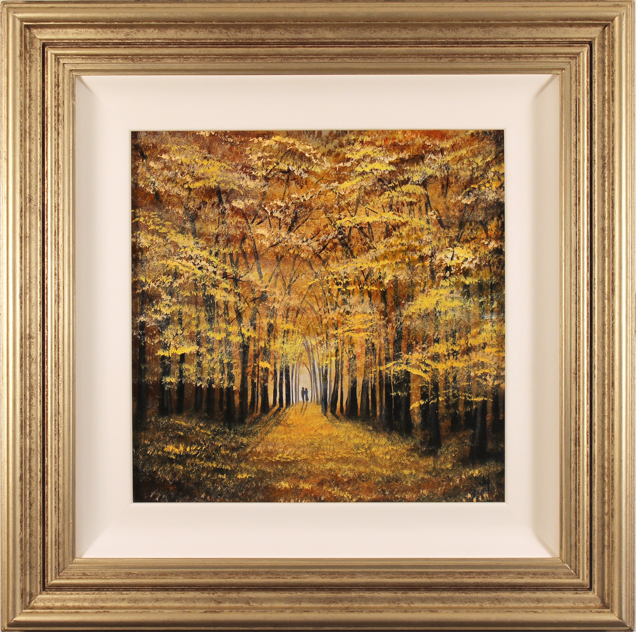 Jay Nottingham, Original oil painting on panel, A Walk in the Woods ...