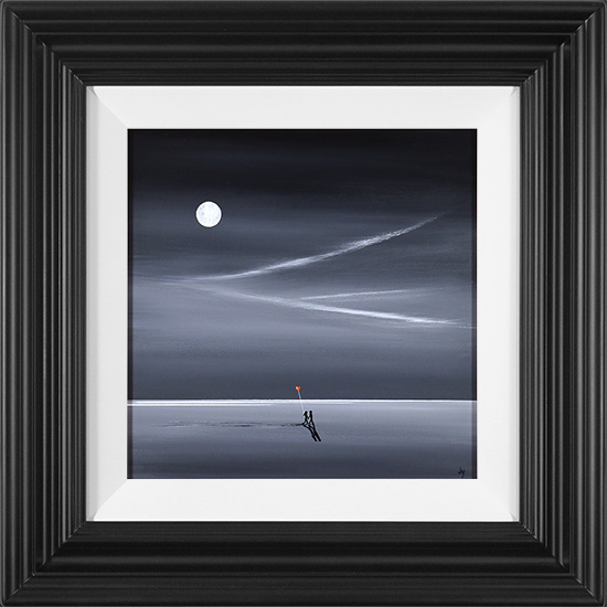 Jay Nottingham, Original oil painting on panel, Midnight Date