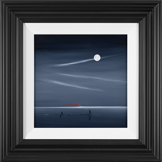 Jay Nottingham, Original oil painting on panel, Midnight Flyer