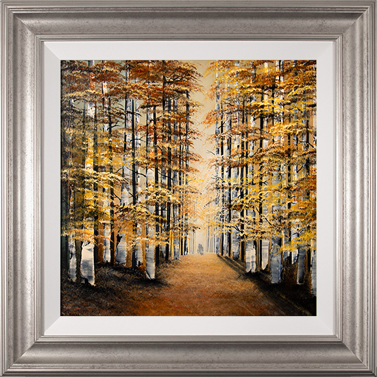 Jay Nottingham, Original oil painting on panel, The Golden Wood