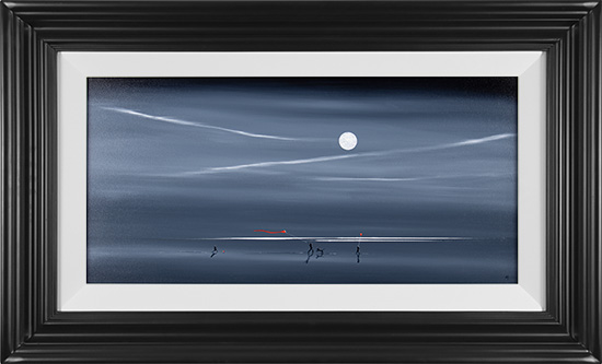 Jay Nottingham, Original oil painting on panel, Midnight Games, click to enlarge