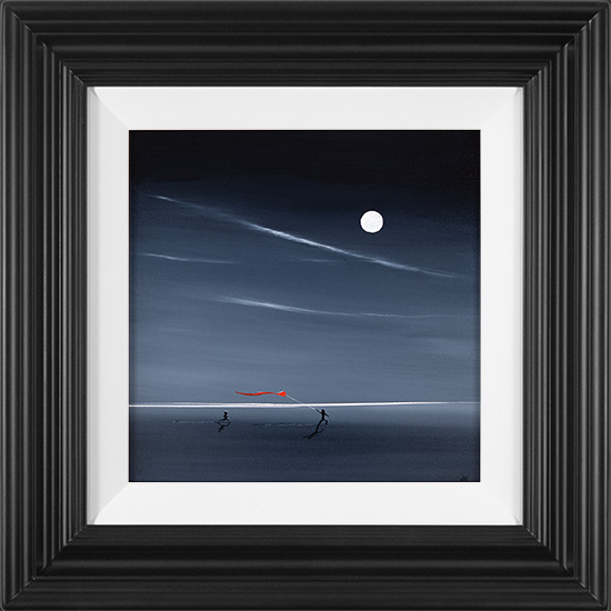 Jay Nottingham, Original oil painting on panel, Midnight Fliers, click to enlarge