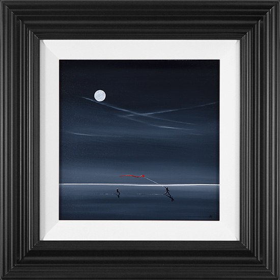 Jay Nottingham, Original oil painting on panel, Moonlight Games