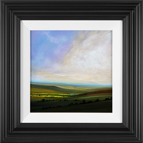 Jay Nottingham, Original oil painting on panel, Down in the Valley