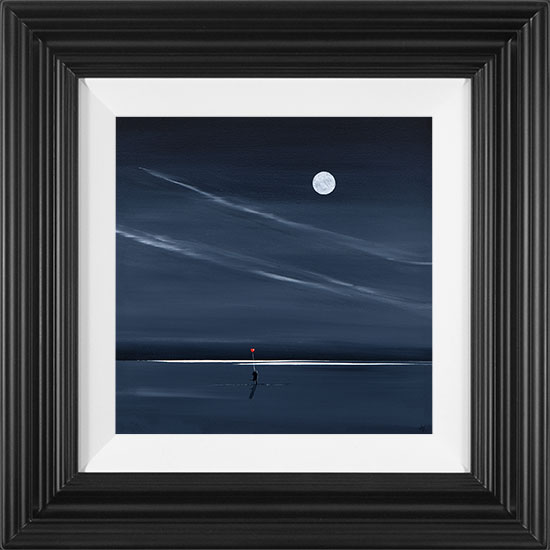 Jay Nottingham, Original oil painting on panel, Midnight Kiss
