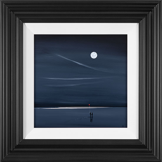 Jay Nottingham, Original oil painting on panel, Meet Me at Midnight, click to enlarge