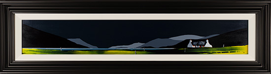 Jay Nottingham, Original oil painting on panel, Lookout Cottage, click to enlarge