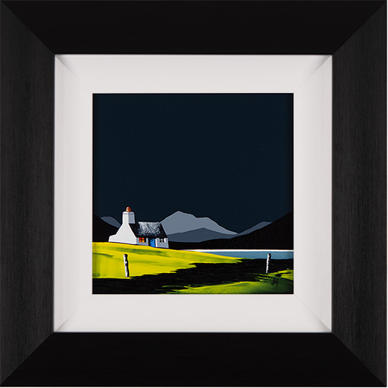 Jay Nottingham, Original oil painting on panel, Tall Chimney Cottage