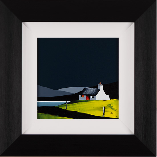 Jay Nottingham, Original oil painting on panel, Reed Cottage