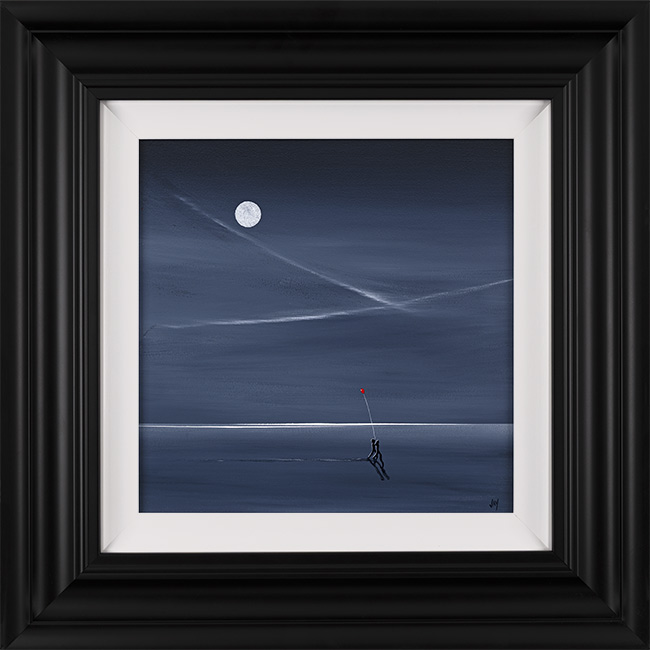 Jay Nottingham, Original oil painting on panel, Moonlight Memories, click to enlarge