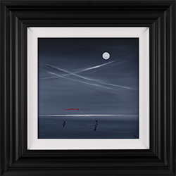Jay Nottingham, Original oil painting on panel, Moonlight Winds