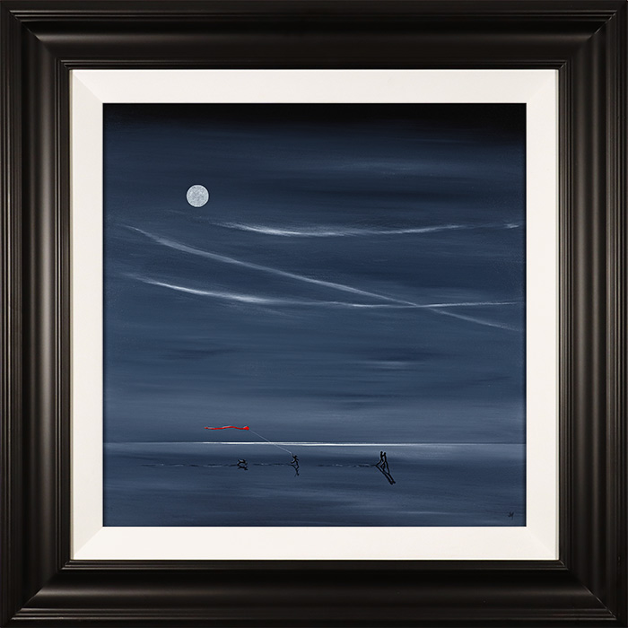 Jay Nottingham, Original oil painting on panel, Midnight Run, click to enlarge