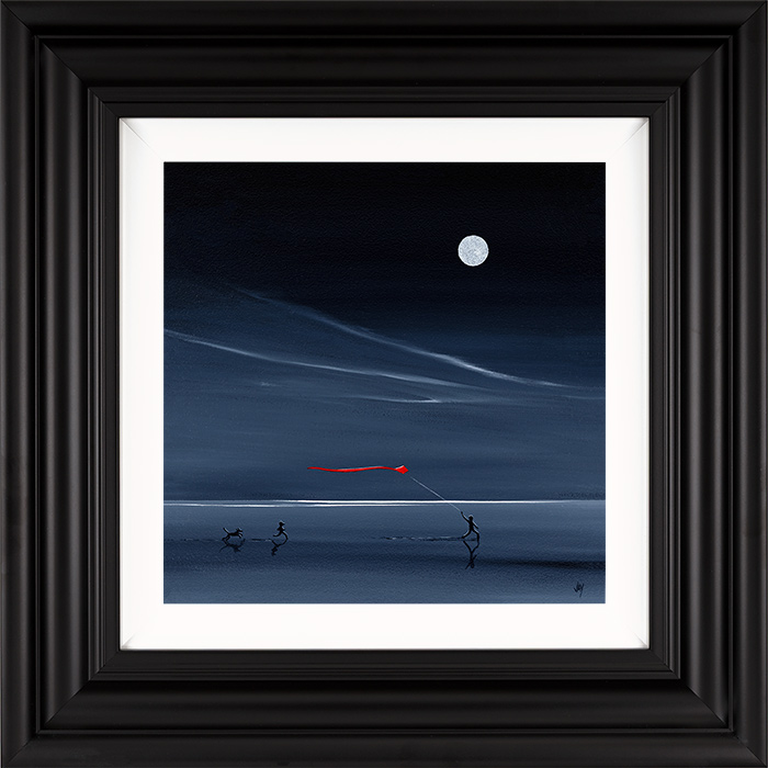 Jay Nottingham, Original oil painting on panel, Midnight Games, click to enlarge