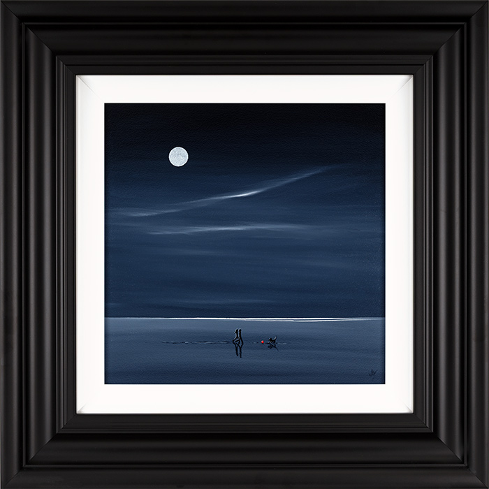 Jay Nottingham, Original oil painting on panel, Midnight Memories, click to enlarge