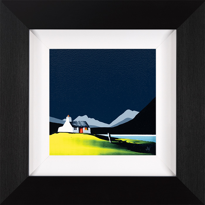 Jay Nottingham, Original oil painting on panel, Bay View Cottage, click to enlarge