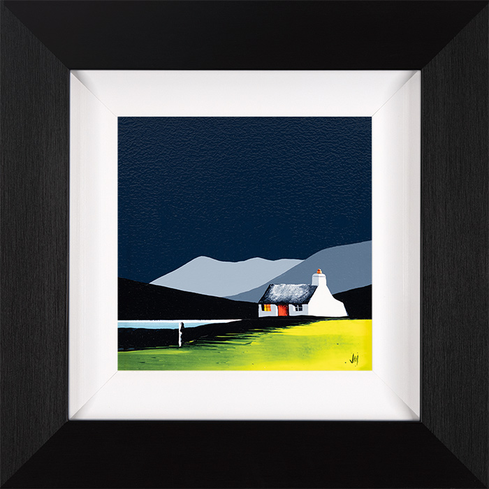 Jay Nottingham, Original oil painting on panel, Pathway Cottage, click to enlarge