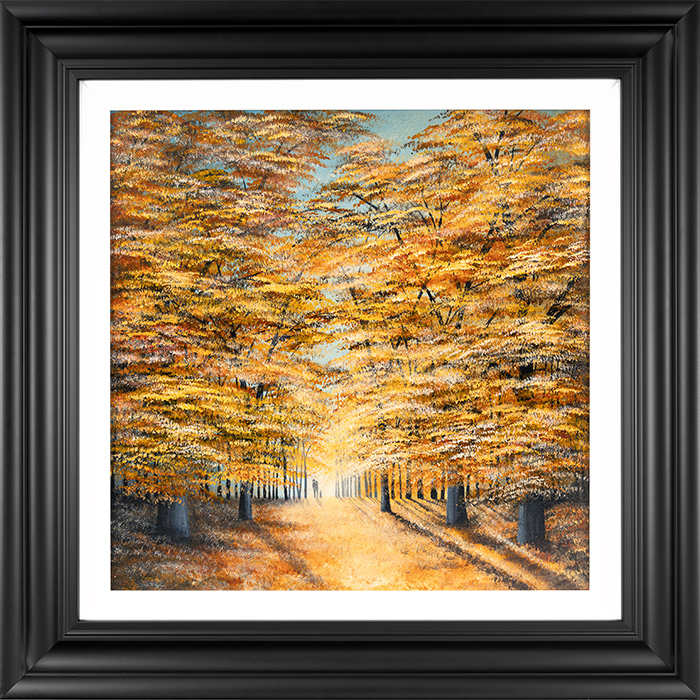 Jay Nottingham, Original oil painting on panel, Beneath the Trees, click to enlarge