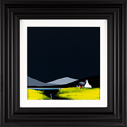 Jay Nottingham, Original oil painting on panel, Sandy Cottage