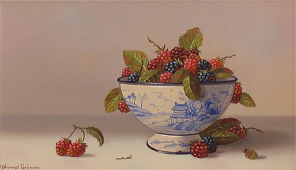Johannes Eerdmans, Original oil painting on panel, Summer Fruits Without frame image. Click to enlarge