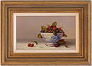 Johannes Eerdmans, Original oil painting on panel, Summer Fruits Large image. Click to enlarge