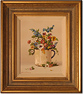 Johannes Eerdmans, Original oil painting on panel, Flowers in Mug