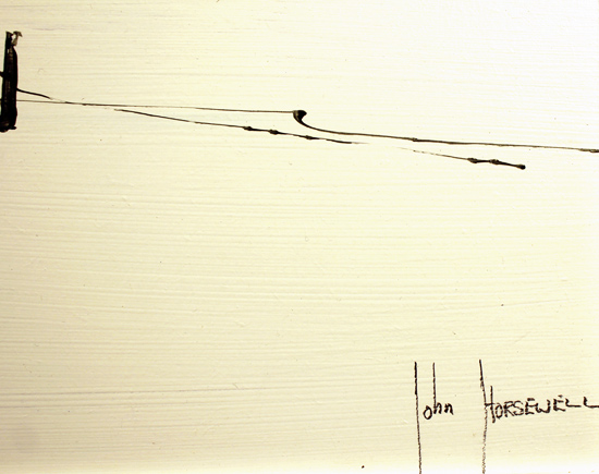 John Horsewell, Original acrylic painting on board, Coastline Dream Signature image. Click to enlarge