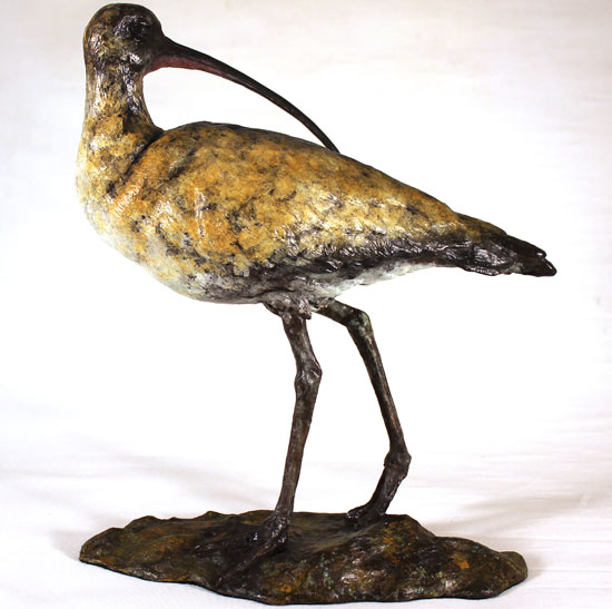 Joseph Hayton, Bronze, Curlew Without frame image. Click to enlarge