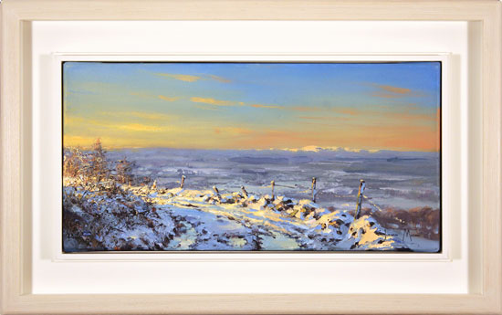 Julian Mason, Original oil painting on canvas, Winter Light 