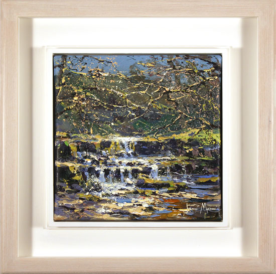 Julian Mason, Original oil painting on canvas, How Stean, Nidderdale 