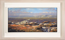 Julian Mason, Original oil painting on canvas, The Edge, Kinder Large image. Click to enlarge