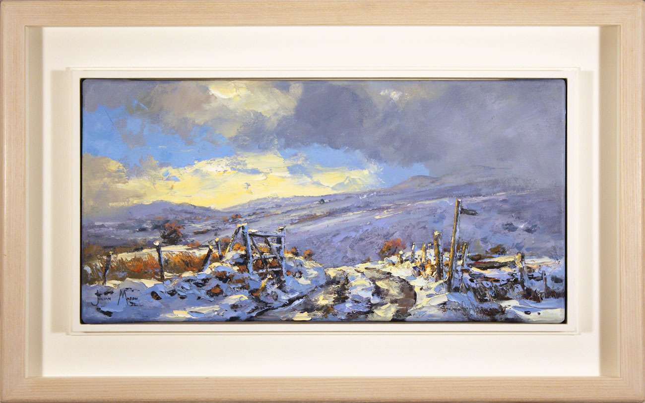 Julian Mason, Original oil painting on canvas, Back O' the Roaches. Click to enlarge
