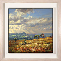 Julian Mason, Original oil painting on canvas, Moorland Hues