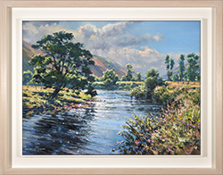 Julian Mason, Original oil painting on canvas, Near Starbotton, Wharfedale, Yorkshire