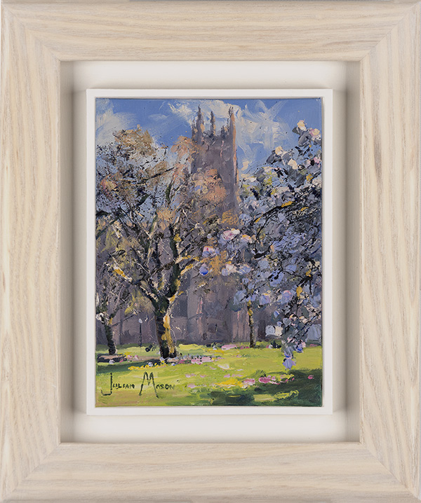 Julian Mason, Original oil painting on canvas, Dean's Park, click to enlarge