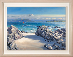 Julian Mason, Original oil painting on canvas, South Westerlies, Iona