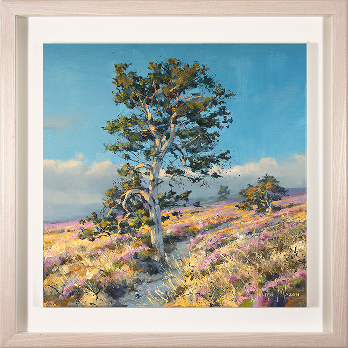 Julian Mason, Original oil painting on canvas, Wheeldale, North York Moors, click to enlarge