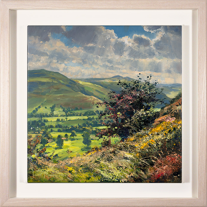 Julian Mason, Original oil painting on canvas, Off Winn Hill, click to enlarge