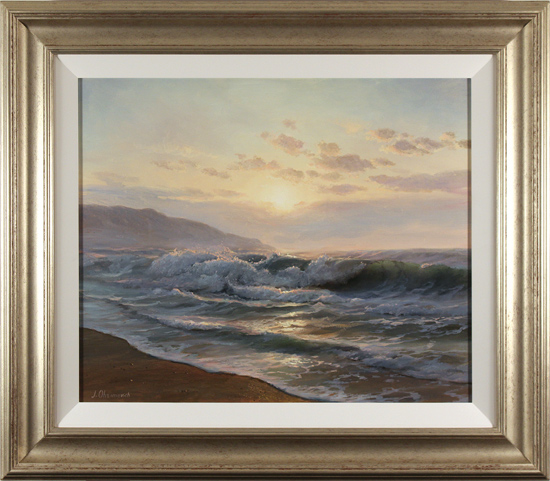 Juriy Ohremovich, Original oil painting on canvas, Sunrise