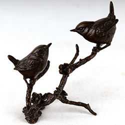 Keith Sherwin, Bronze, Wren Pair