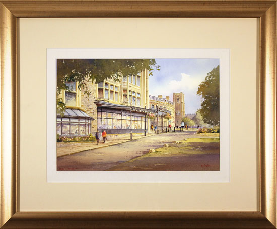 Ken Burton, Watercolour, Betty's, Harrogate, click to enlarge