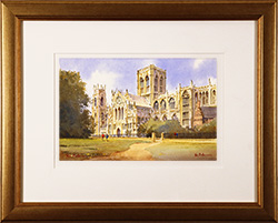 Ken Burton, Watercolour, York Minster